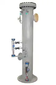 Vertical gas separator